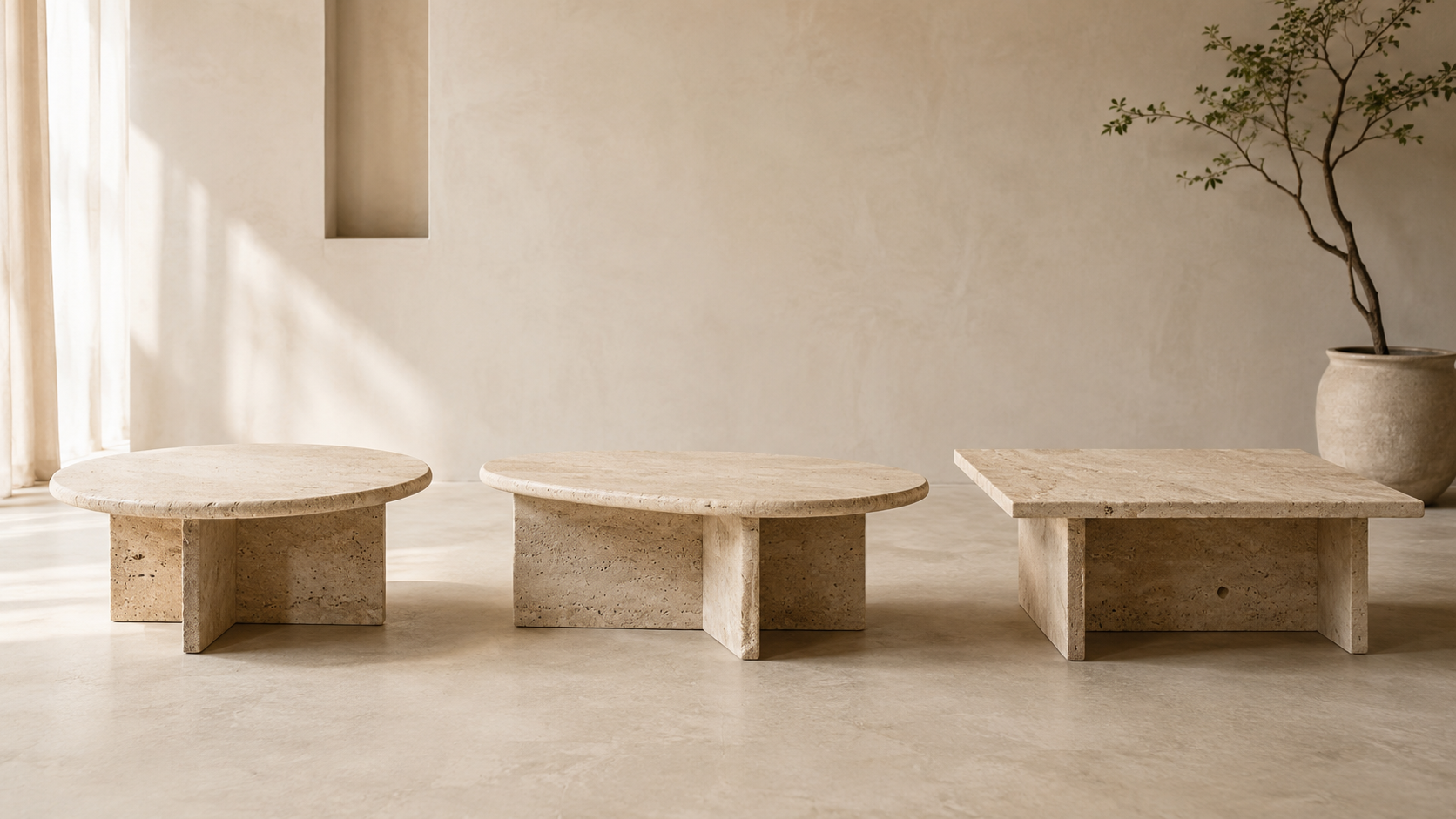 Table basse ovale, ronde ou rectangulaire : quelle forme choisir ?