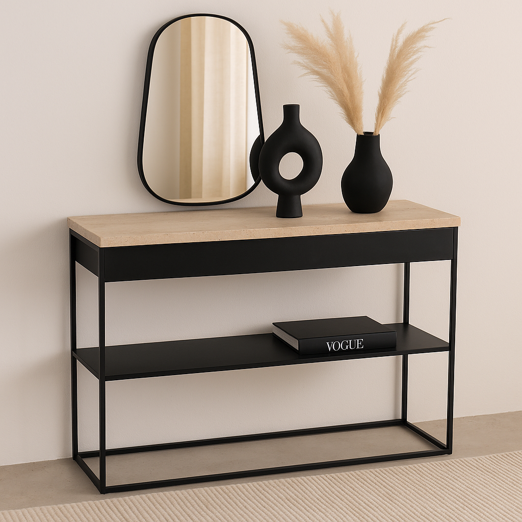 Prestigia - Console en travertin