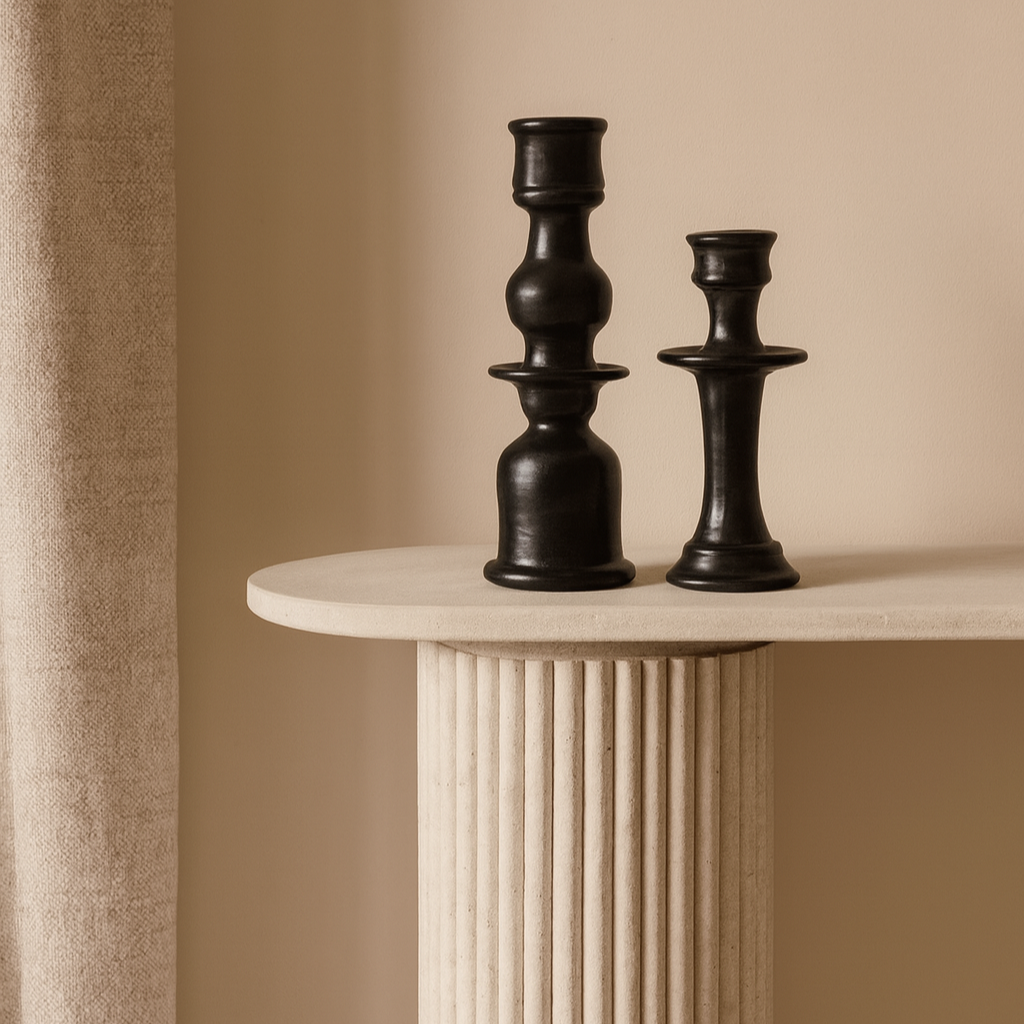 Zina - Console en travertin