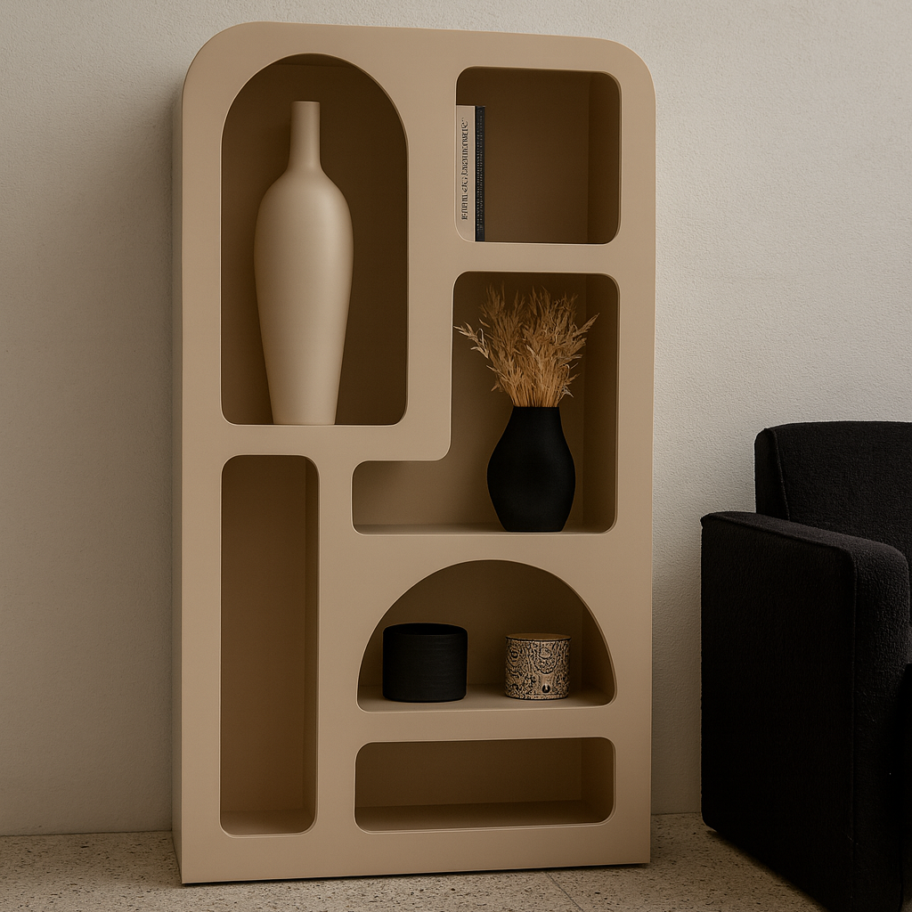 Montana - Console en bois et béton ciré