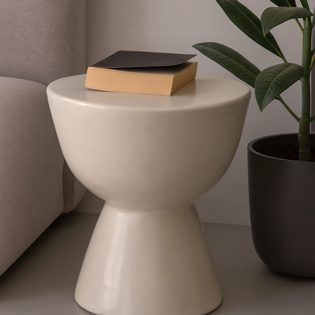 Nolia - Table d'appoint en céramique