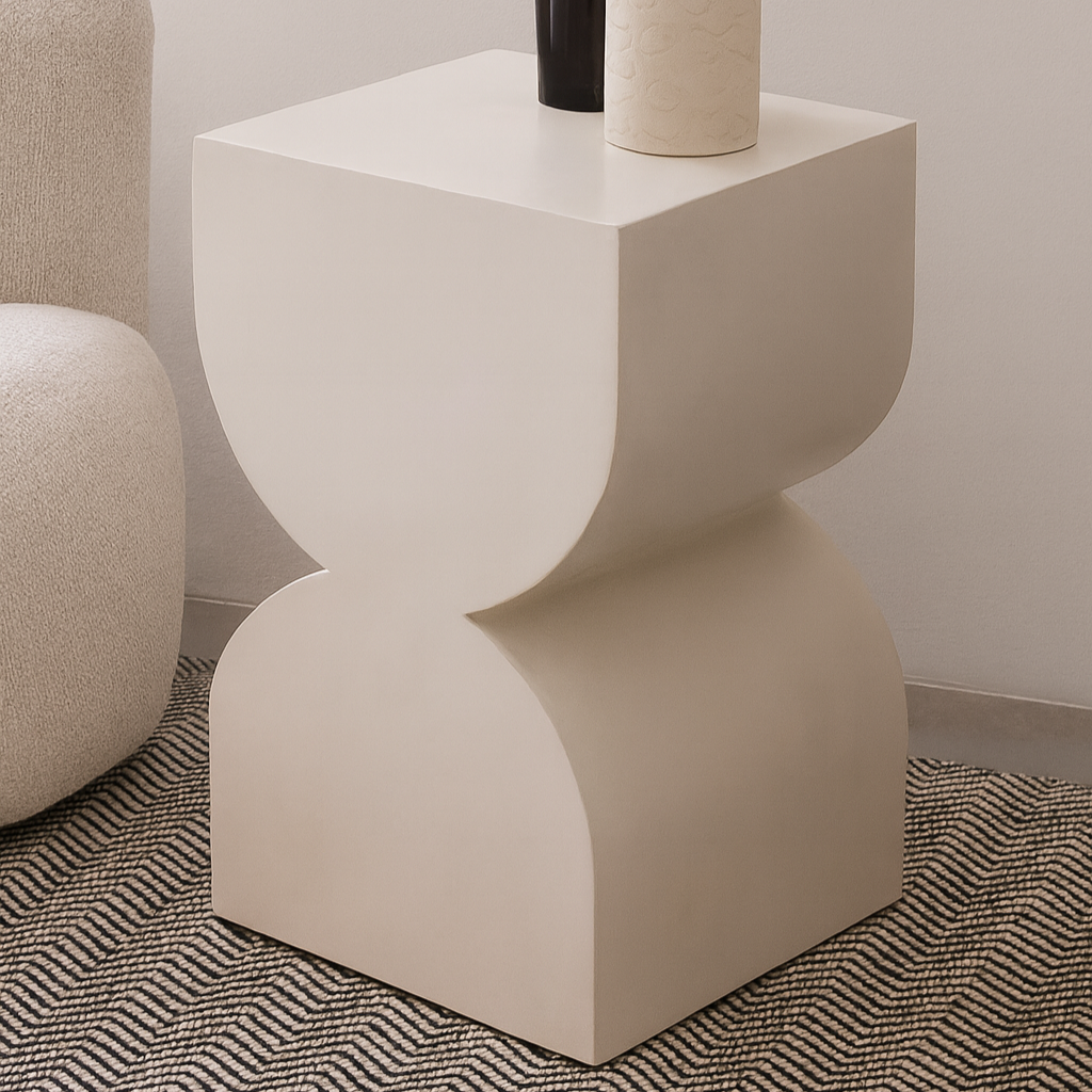 Hespera - Table d’appoint en béton ciré