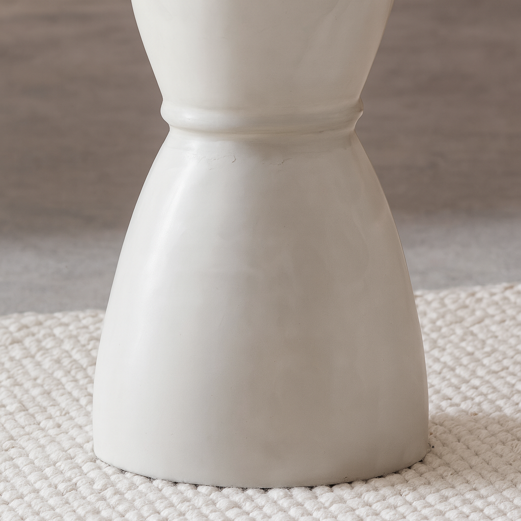 Neoma - Table d'appoint céramique beige