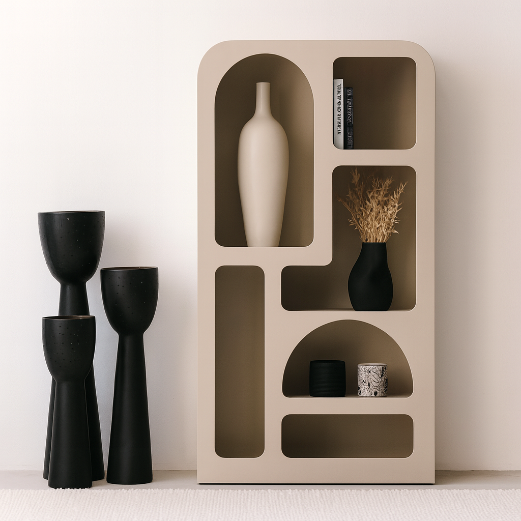 Montana - Console en bois et béton ciré