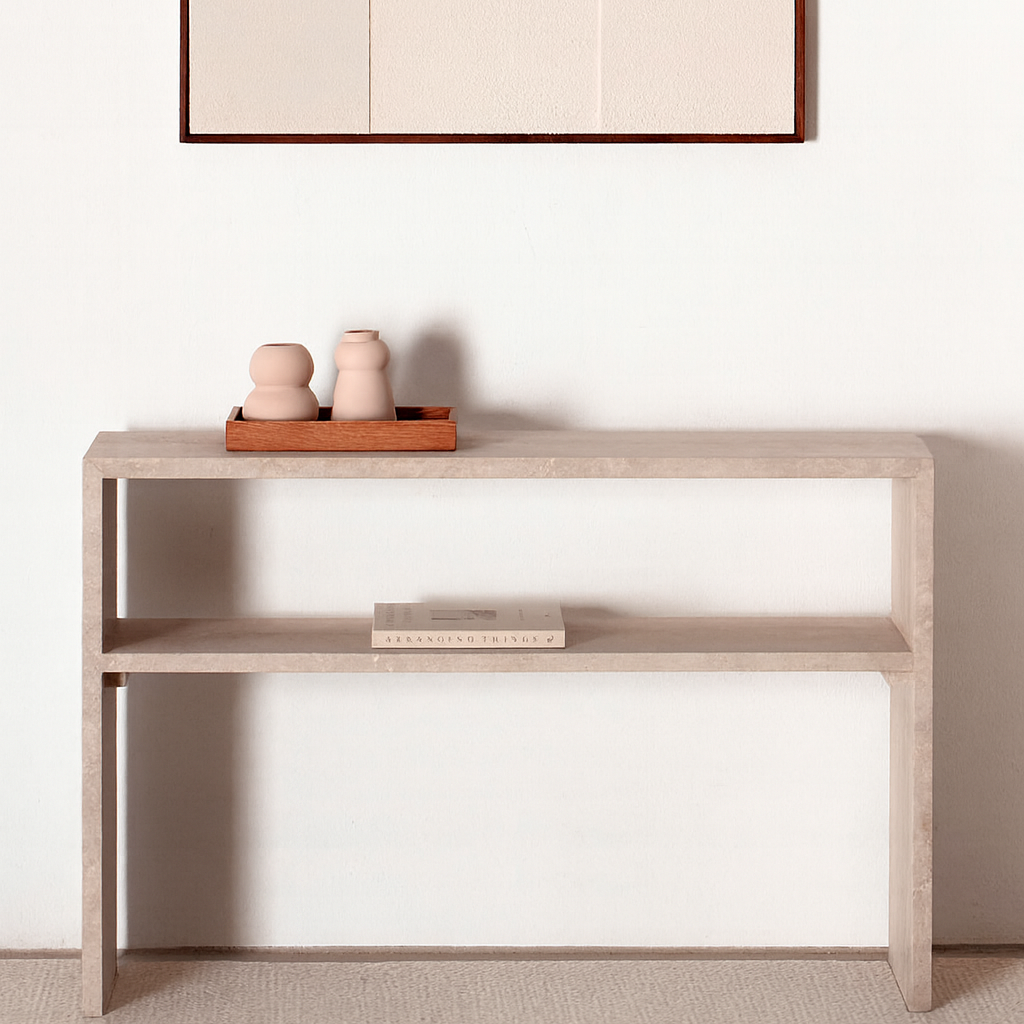 Zara - Console en travertin