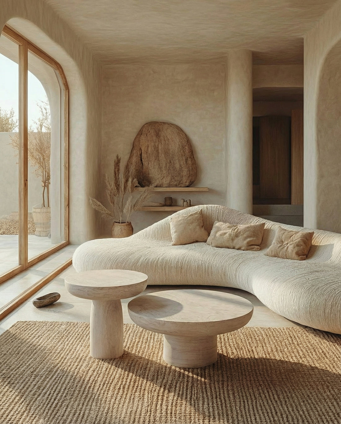 Oasis - Tables basses travertin