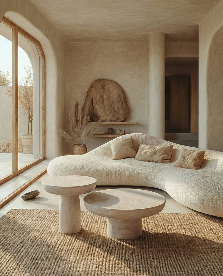 Oasis - Tables basses travertin