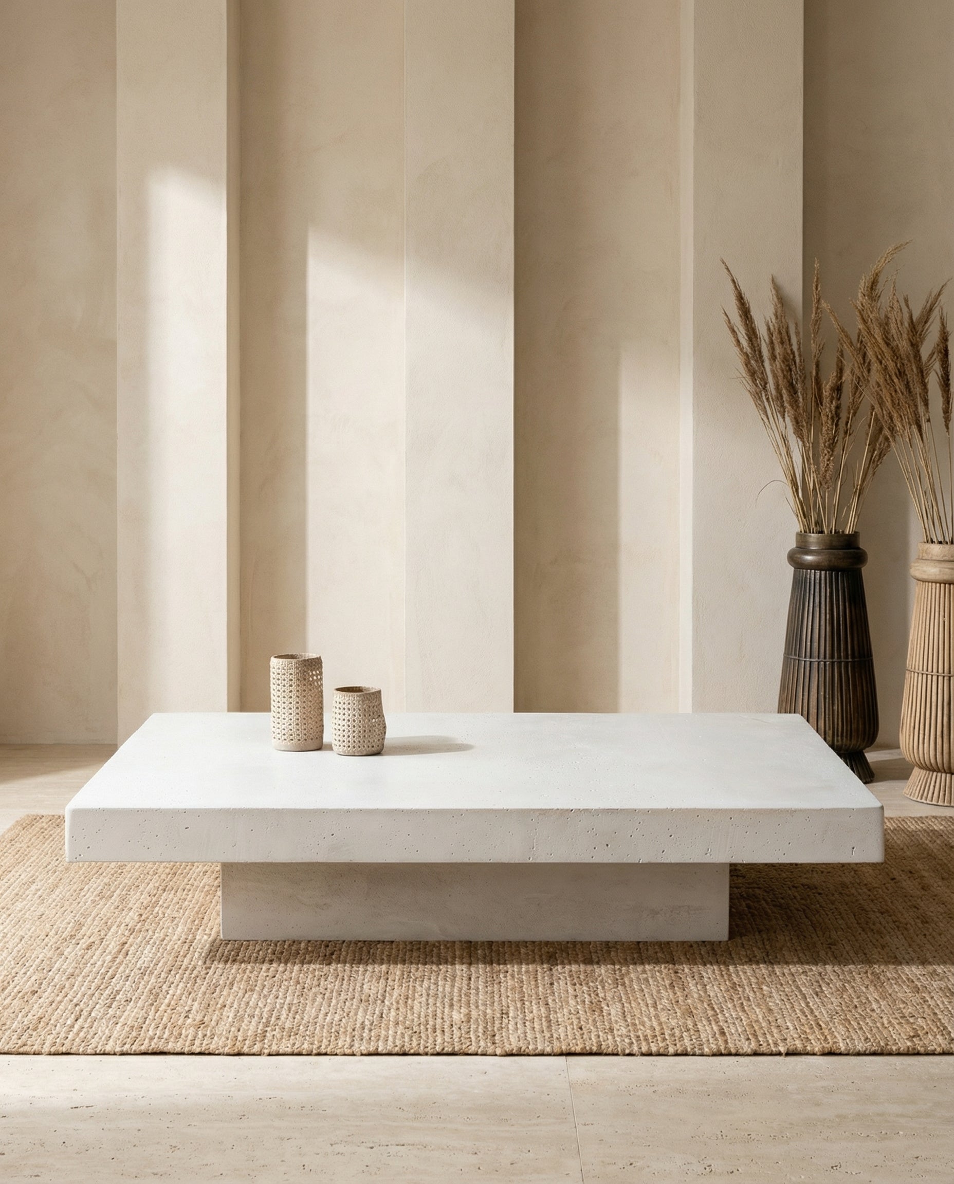 Tayma - Table basse travertin