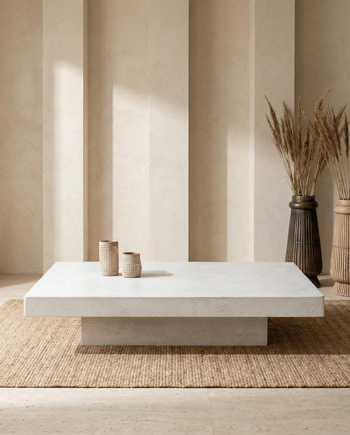 Tayma - Table basse travertin